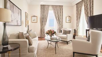 Penthouse, Ocean View | Premium bedding, minibar, in-room safe, desk