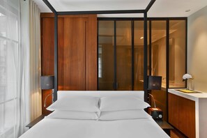 Hochwertige Bettwaren, Pillowtop-Betten, Minibar, Zimmersafe