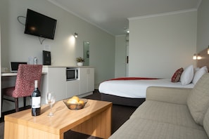 Superior-Doppelzimmer | Wohnzimmer | LCD-Fernseher
