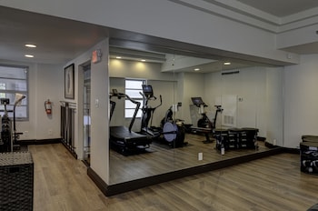 Fitness center at National Hotel, An Adult Only Oceanfront Resort