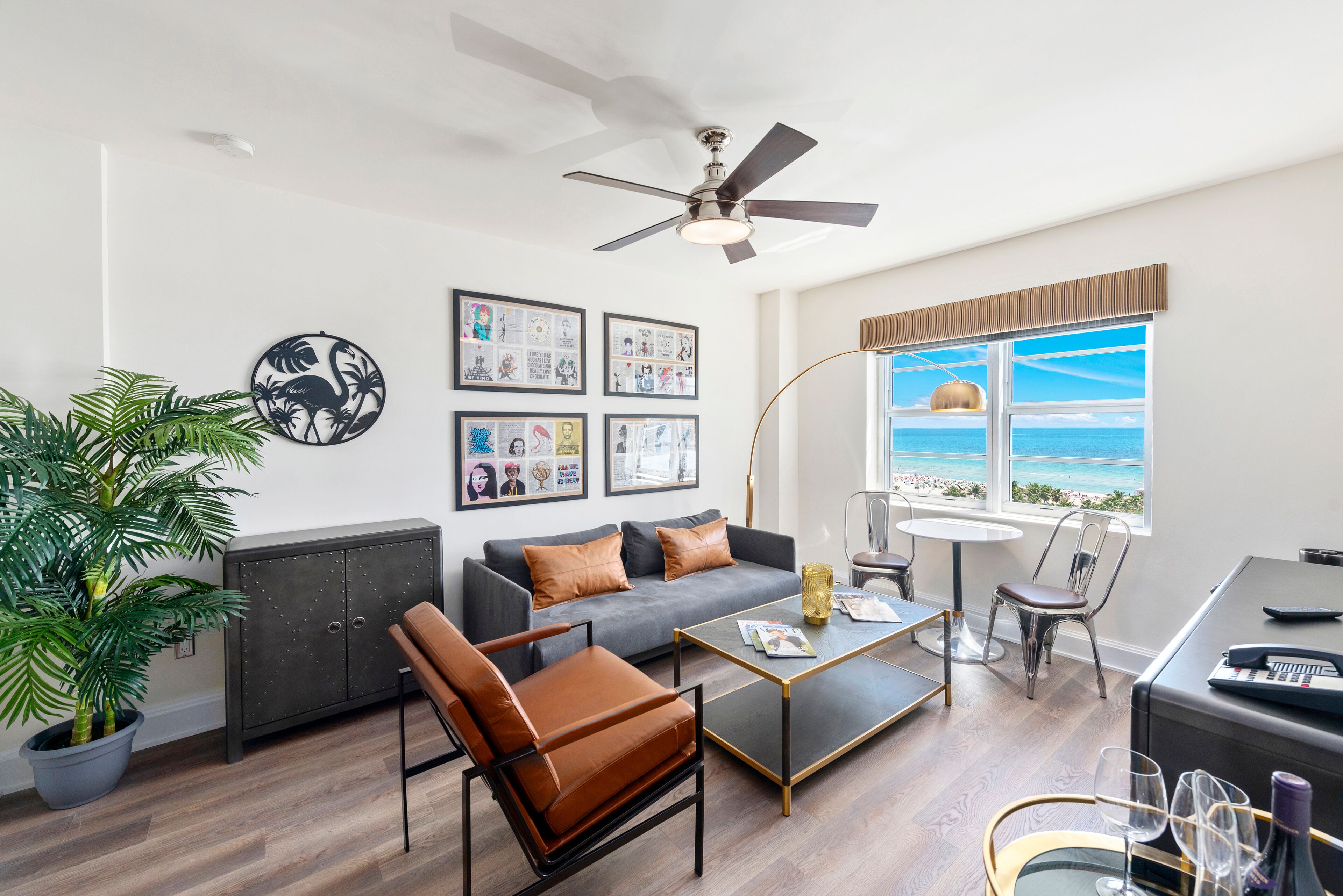 Ocean View One Bedroom Suite | Premium bedding, down comforters, in-room safe, iron/ironing board