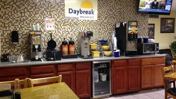 Desayuno para llevar incluido todos los días