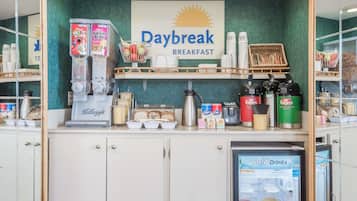 Petit déjeuner à emporter compris tous les jours