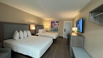 Room, 2 Queen Beds, Non Smoking | Premium bedding, individually decorated, individually furnished, desk