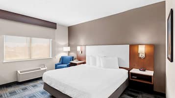 Chambre Standard, 1 très grand lit, non-fumeurs | Fer et planche à repasser, lits bébé (gratuits), Wi-Fi gratuit