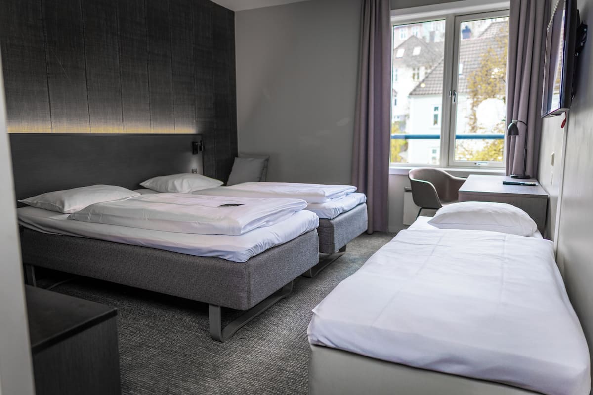 Blackout curtains, soundproofing, cots/infant beds, rollaway beds