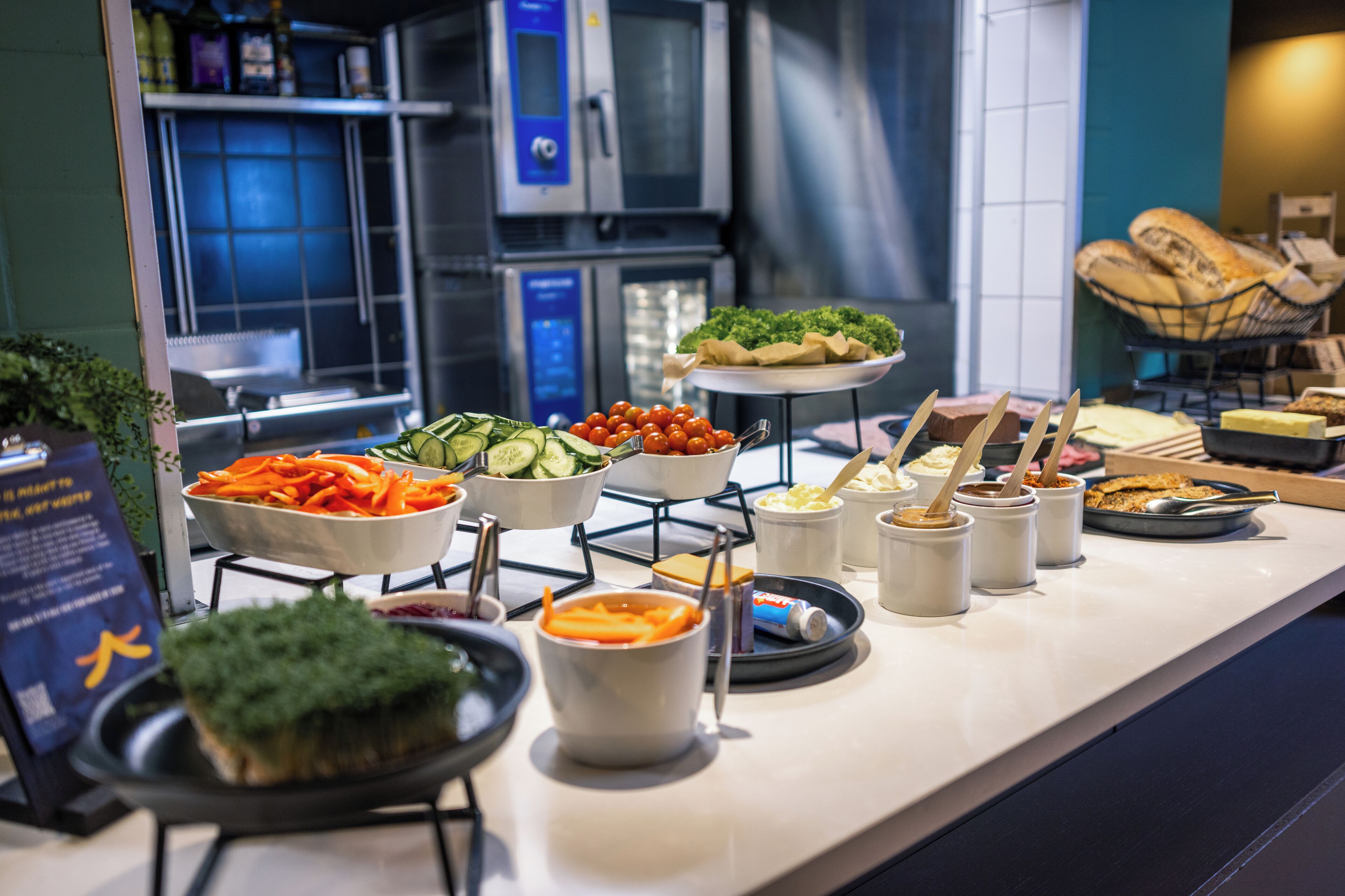 Frokostbuffé er inkludert hver dag