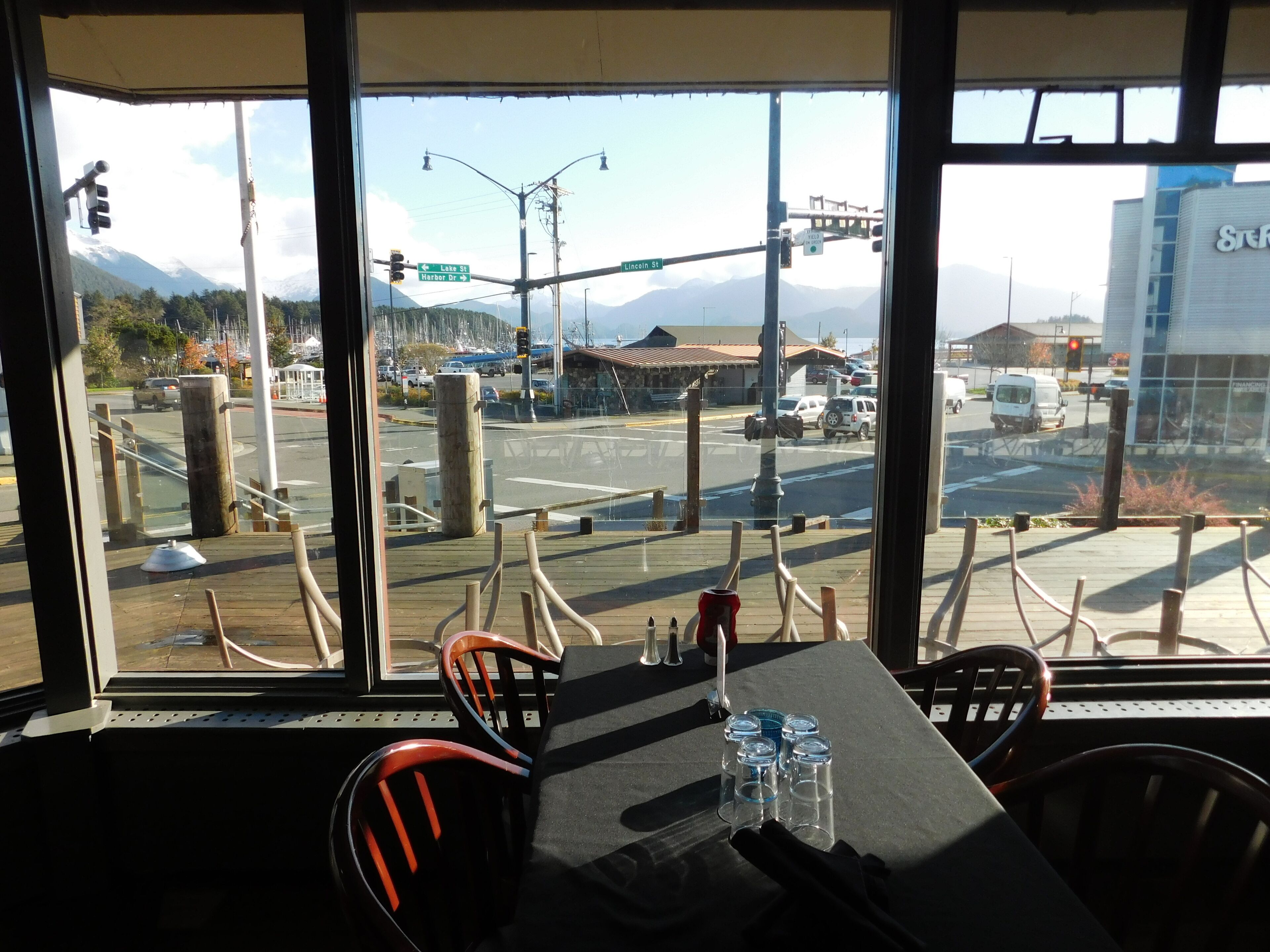 lunch, dinner served; american cuisine, sea views