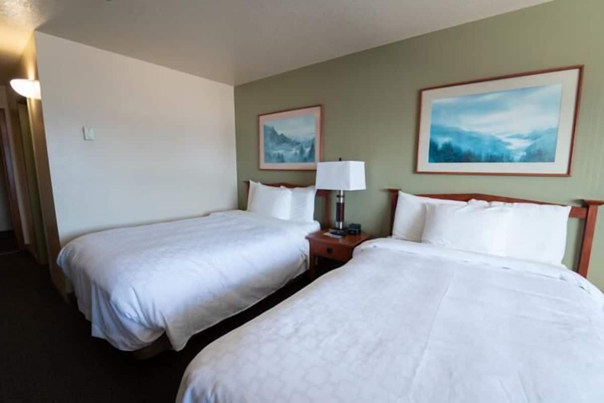 Two Double Deluxe | Desk, iron/ironing board, free WiFi, bed sheets