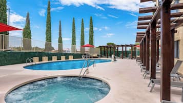 Seasonal outdoor pool