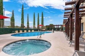 Seasonal outdoor pool