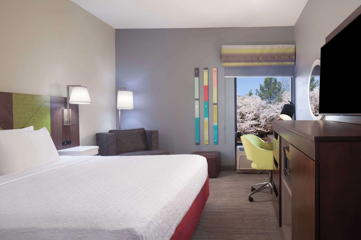 In-room safe, desk, blackout drapes, iron/ironing board