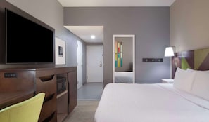 In-room safe, desk, blackout curtains, iron/ironing board