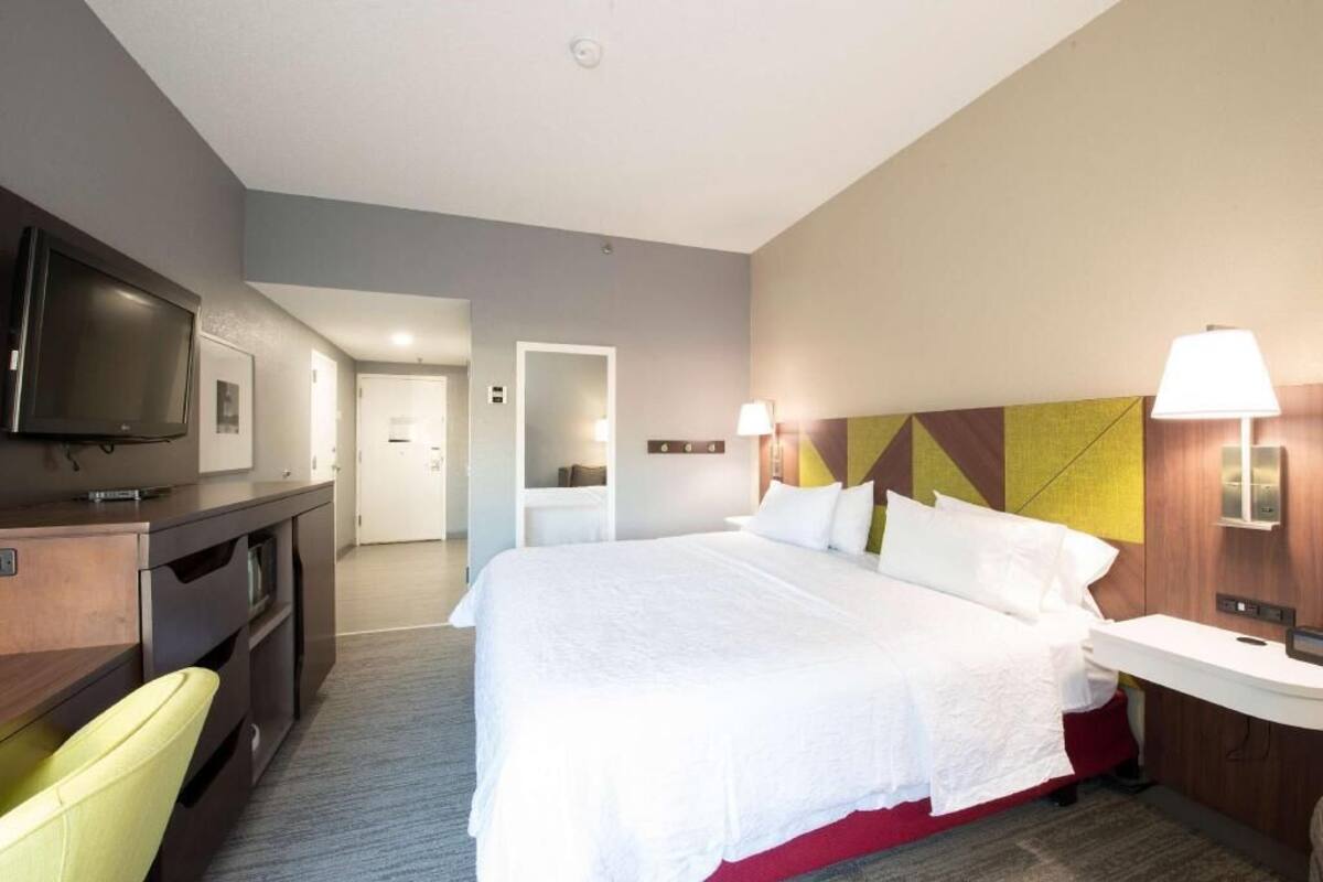In-room safe, desk, blackout drapes, iron/ironing board
