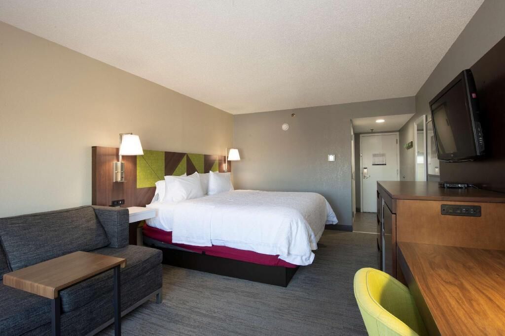In-room safe, desk, blackout drapes, iron/ironing board