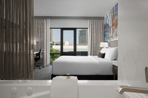 高級寢具、羽絨被、舒適加層、客房內保險箱