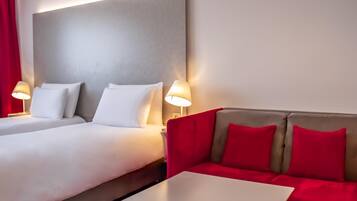 Classic Twin Room | Premium bedding, pillow-top beds, in-room safe, desk
