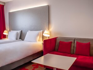 Classic Twin Room | Premium bedding, pillowtop beds, in-room safe, desk