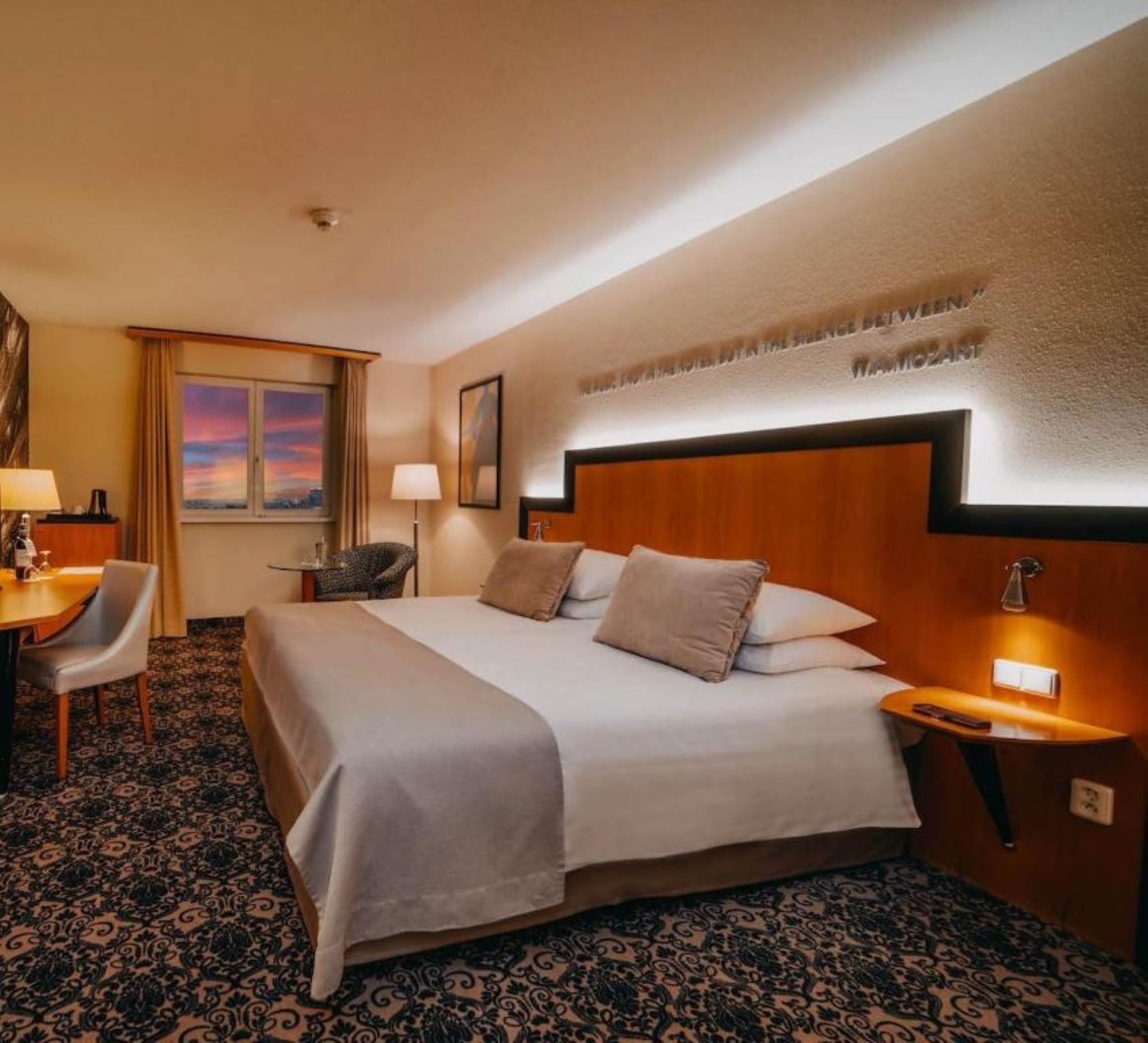 Minibar, in-room safe, blackout drapes, soundproofing