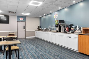 Free daily on-the-go breakfast