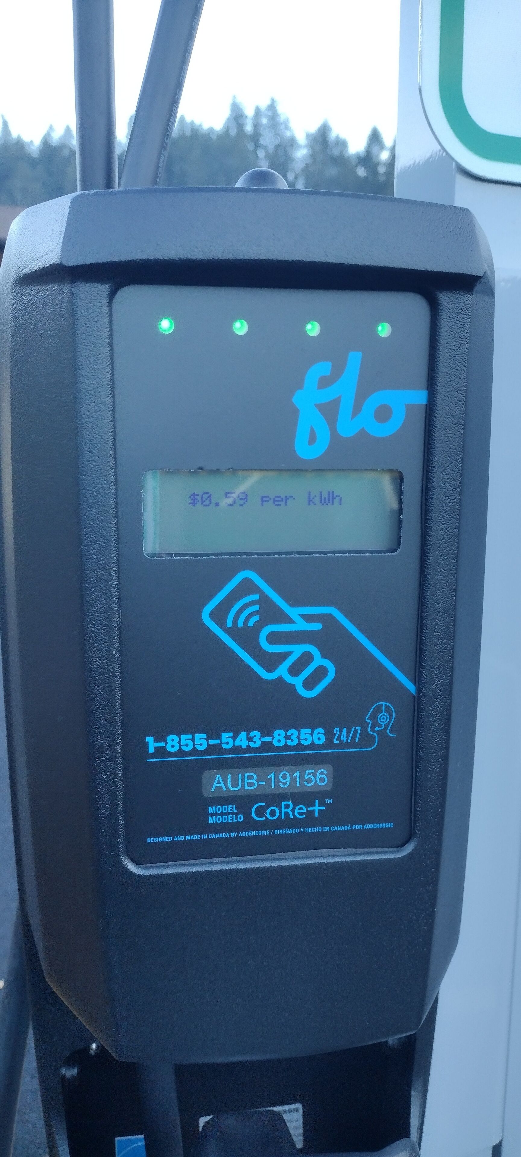 electric vehicle-charging station