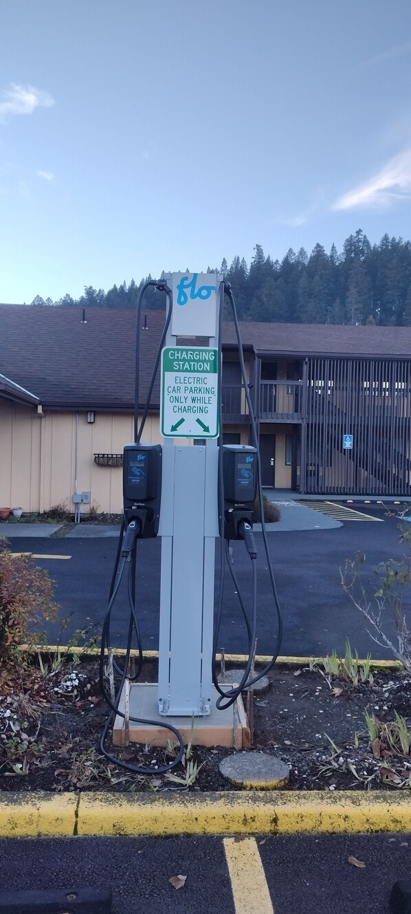 Electric vehicle charging station