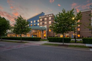 Front of property - evening/night