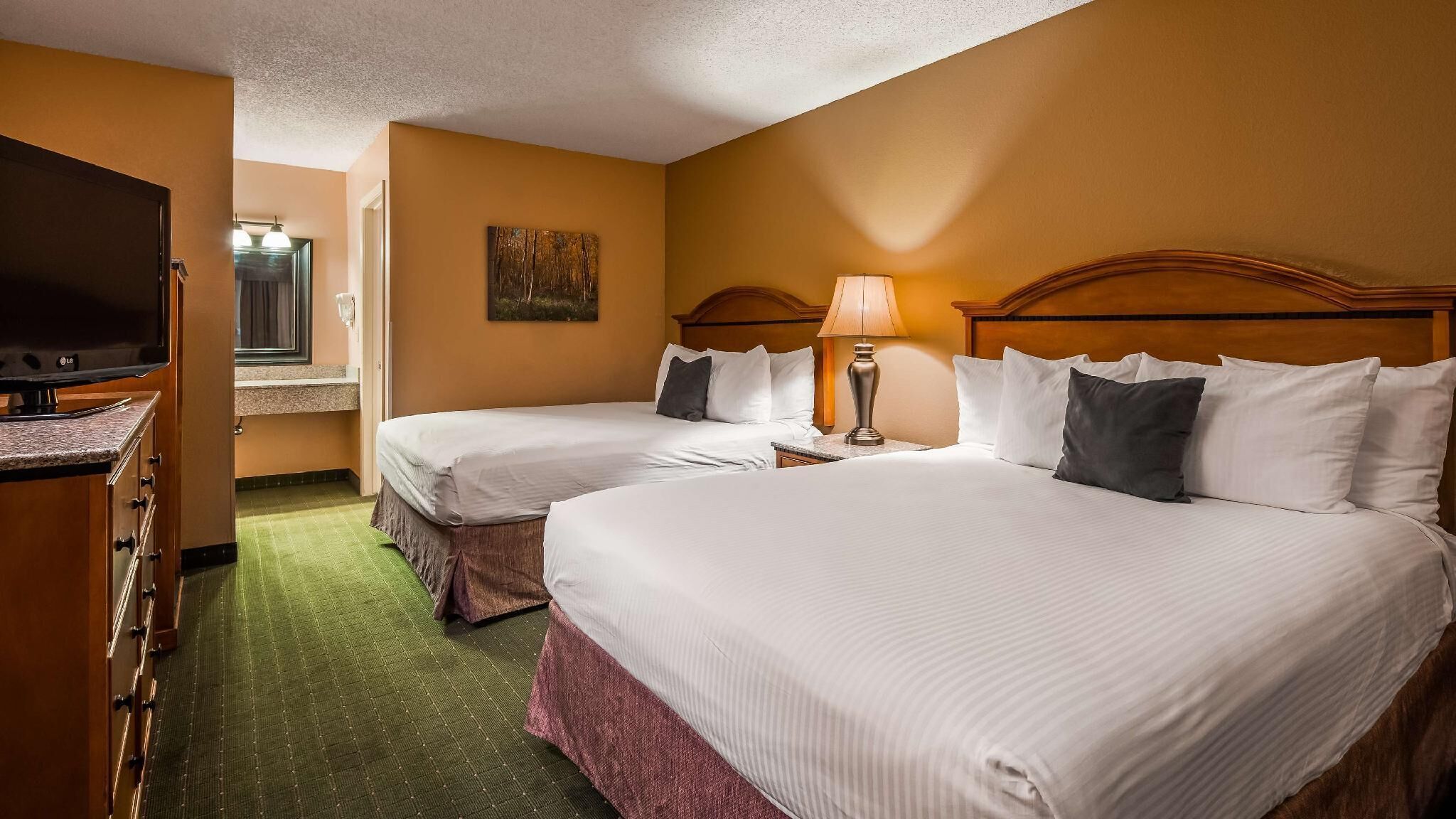 Iron/ironing board, free cribs/infant beds, rollaway beds, WiFi