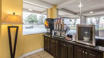 Free buffet breakfast