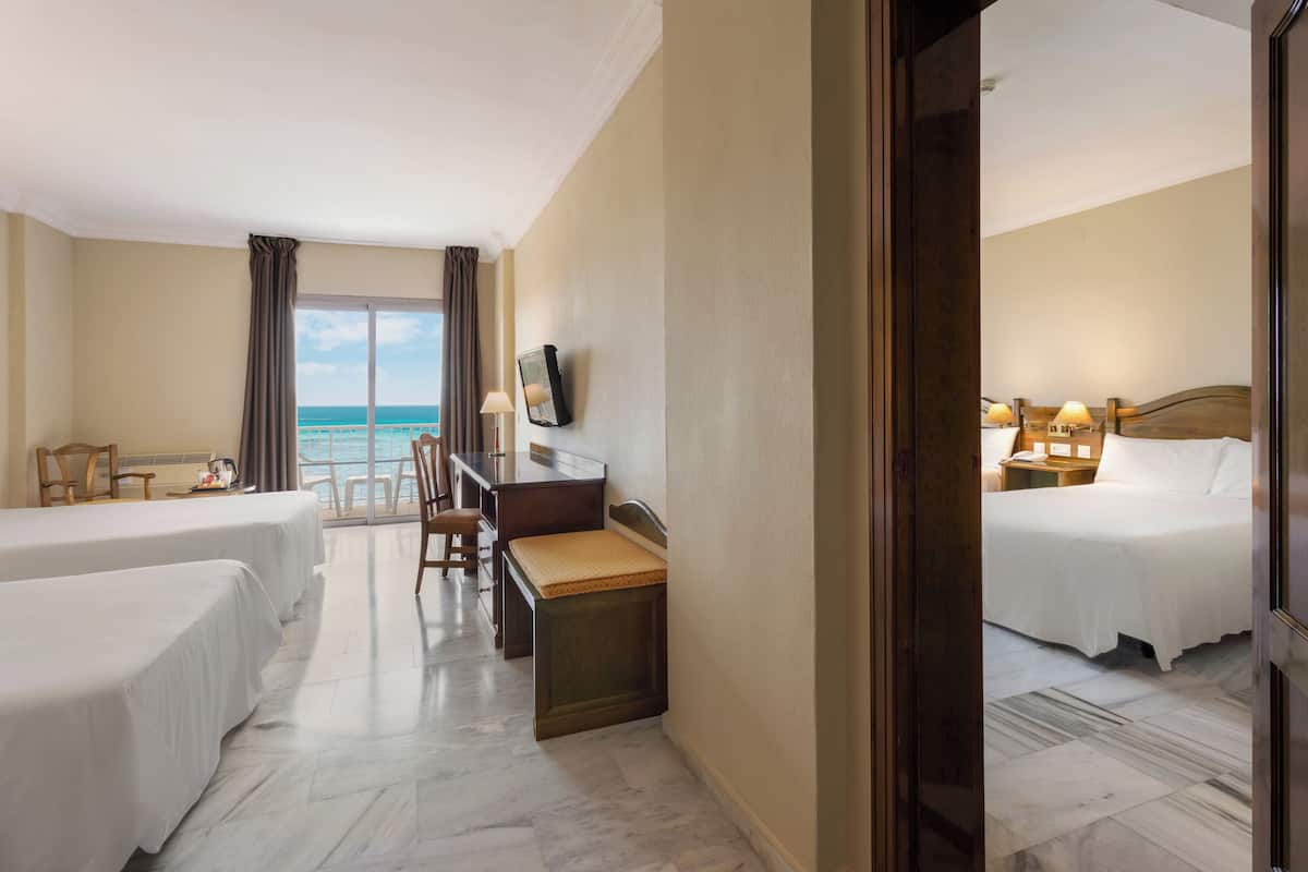 Minibar, in-room safe, desk, blackout curtains