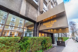 Majoituspaikan julkisivu