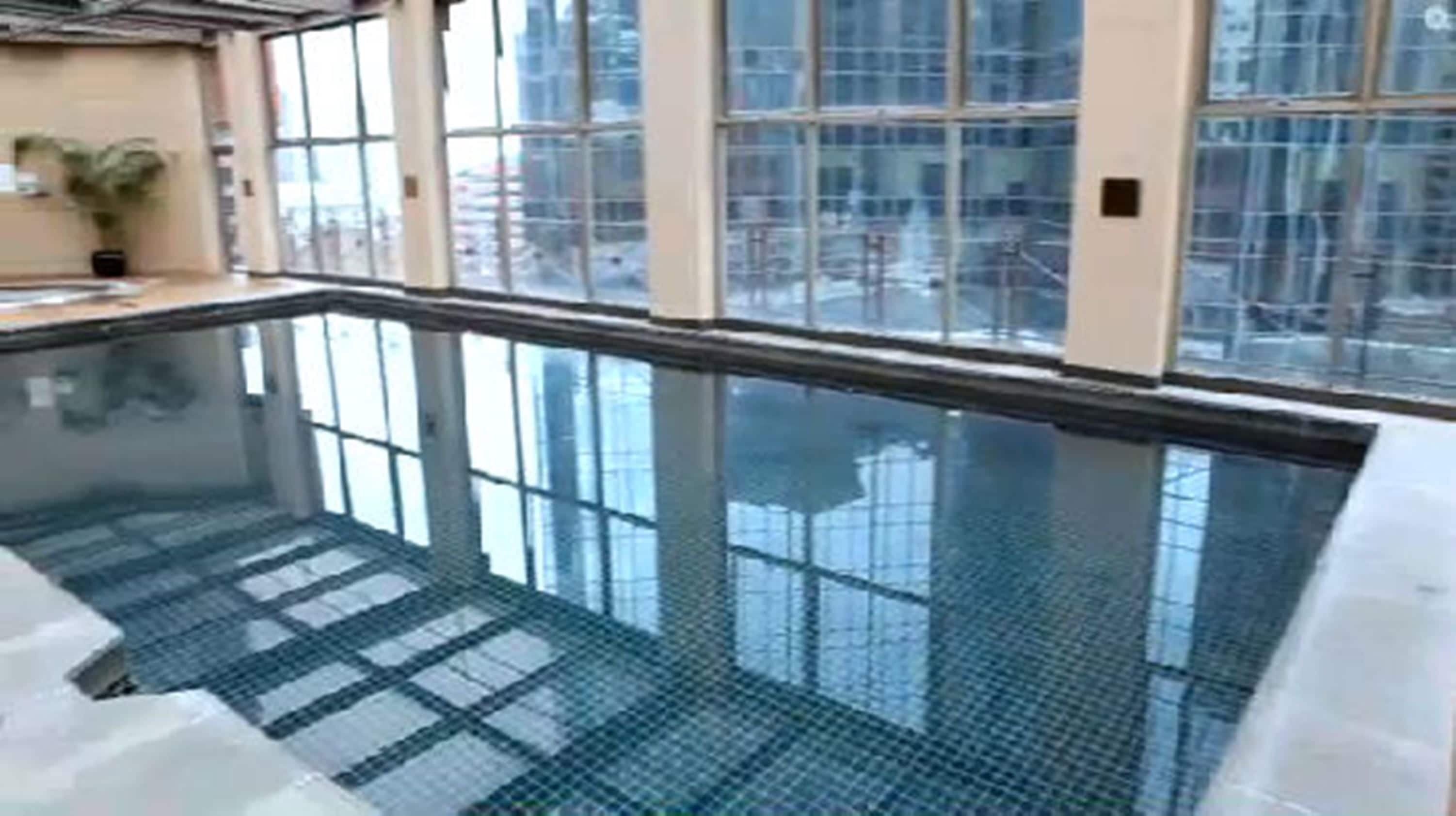 indoor pool, open 6:30 am to 10:30 pm, free pool cabanas, pool loungers