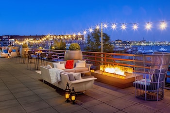 Banquet hall at Boston Marriott Long Wharf