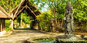 Entrada da propriedade