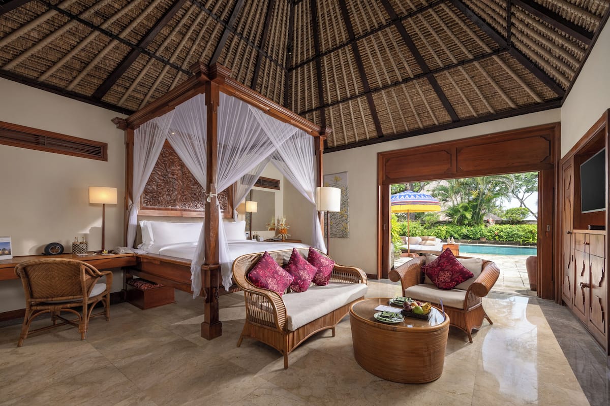 Vila superluxo, piscina particular, vista parcial para o oceano | 1 quarto, frigobar, cofres nos quartos, escrivaninha