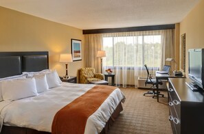 Premium bedding, pillow-top beds, in-room safe, desk