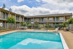 Outdoor pool - OYO Hotel Tyler Lindale (Tyler)