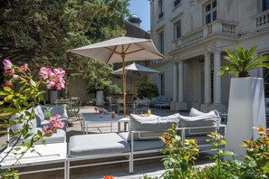 Terrace/patio - Hôtel Le Champlain (La Rochelle)