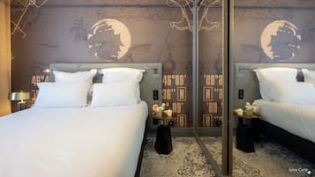 Standaard kamer | Luxe beddengoed, een kluis op de kamer, individueel gedecoreerd