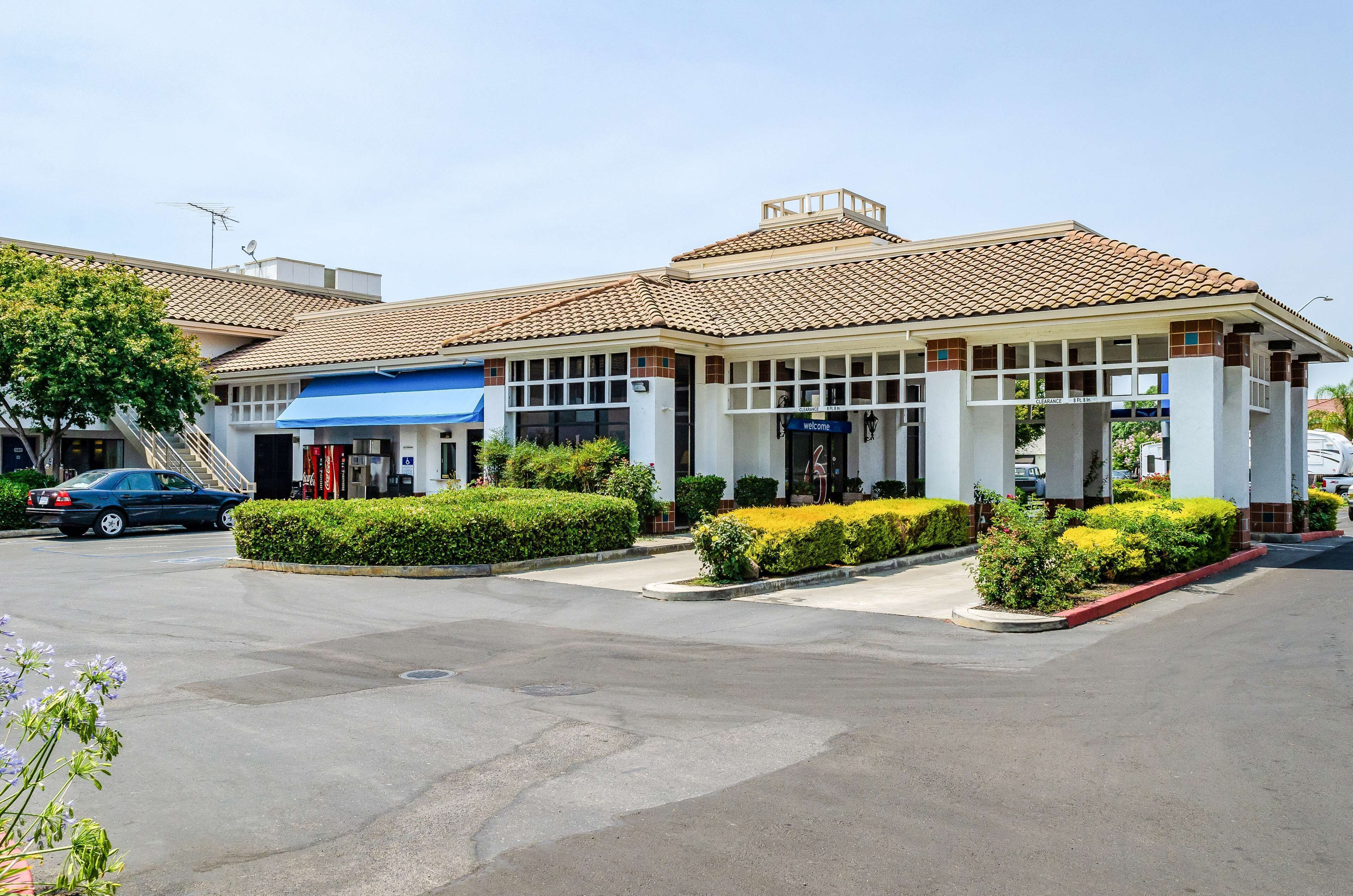 Entrada de la propiedad