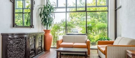 Lobby sitting area