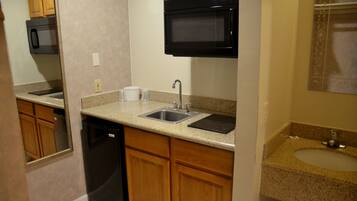 Fridge, microwave, eco-friendly cleaning products