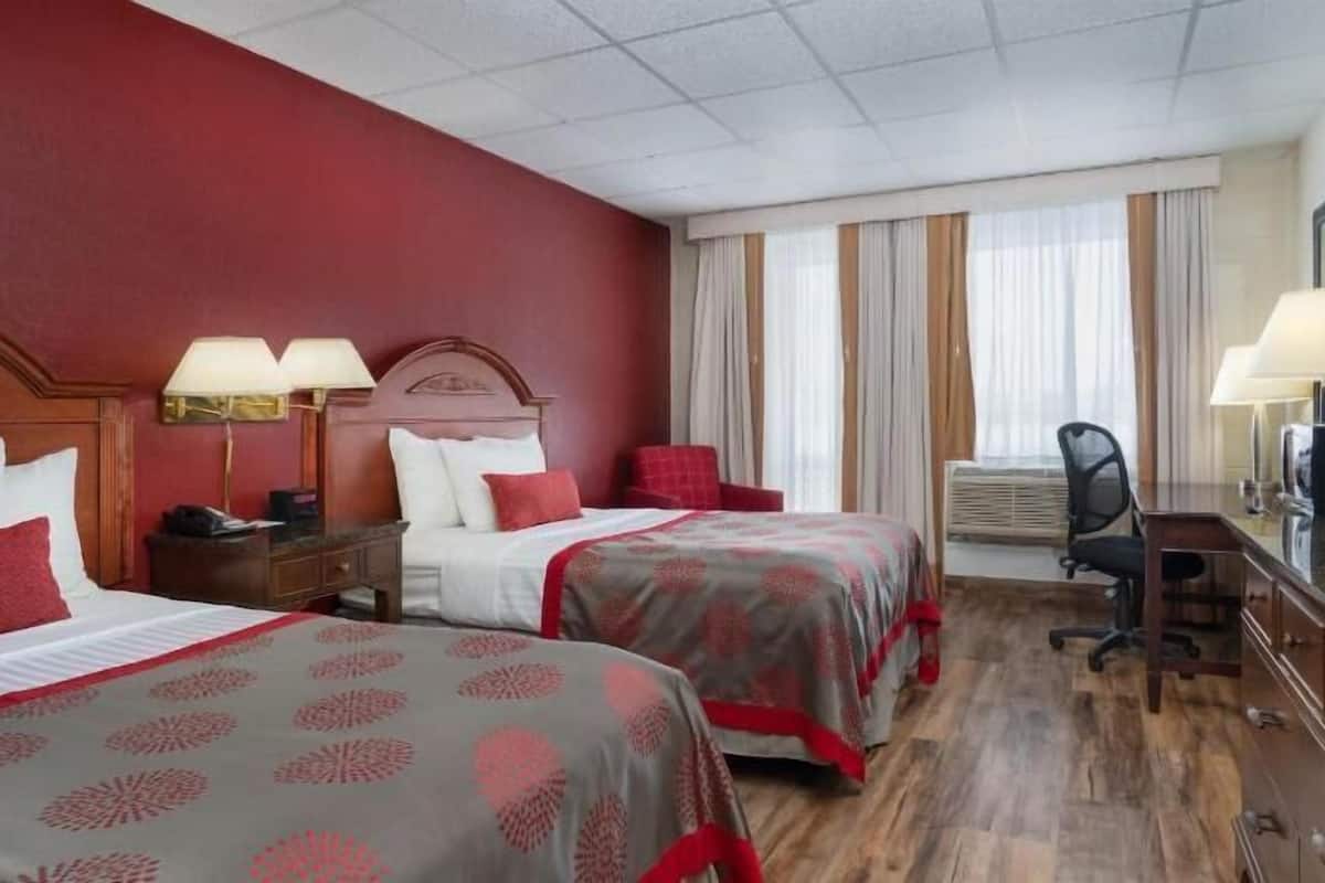 Premium bedding, individually decorated, individually furnished, desk