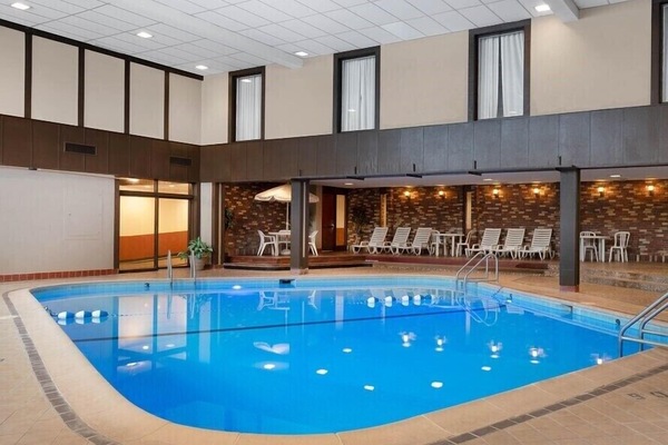 Indoor pool, outdoor pool, open 6:00 AM to 10:00 PM, sun loungers
