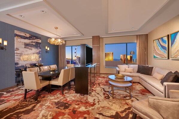 Suite, 1 Bedroom (View) | Premium bedding, down comforters, pillowtop beds, minibar - The Westin Las Vegas Hotel & Spa (Las Vegas)