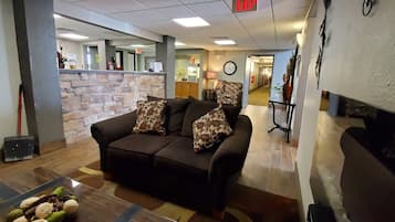 Lobby sitting area