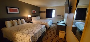 Basic Room, 2 Queen Beds | 1 bedroom, premium bedding, blackout drapes, soundproofing