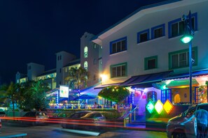 Front of property - evening/night