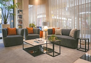 Lobby sitting area