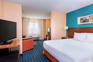Executive-Suite, 1 King-Bett und Schlafsofa, Nichtraucher | 1 Schlafzimmer, Zimmersafe, Schreibtisch, Bügeleisen/Bügelbrett